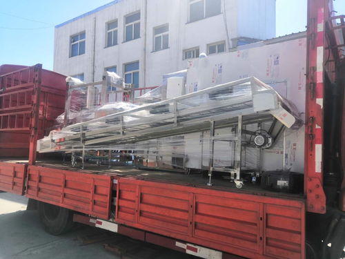 濟南盛潤機械 食品包裝機械排隊發貨，彰顯公司實力與市場認可